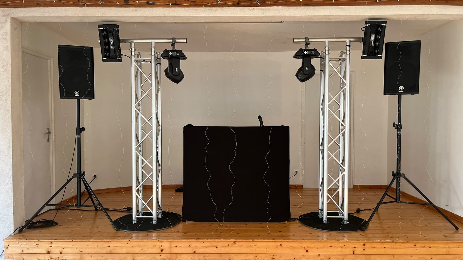 Grande structure événementielle aluminium Star Music System